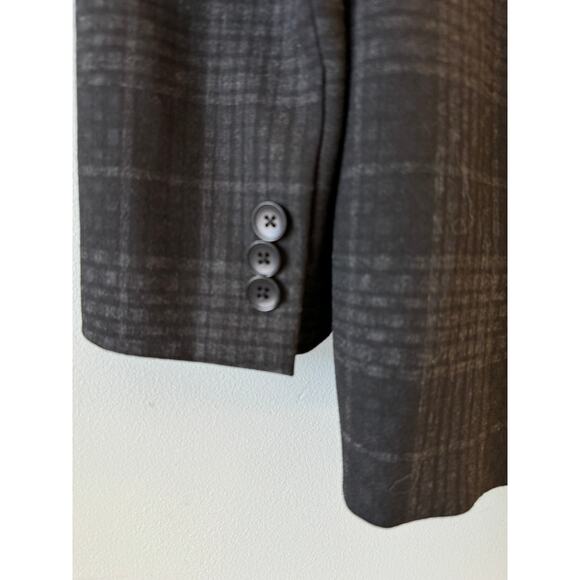 Elie Tahari Black Plaid Blazer - Picture 6 of 8